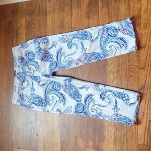 NYDJ for Chico's Slim Crop LiftXTuck Technology Size 6